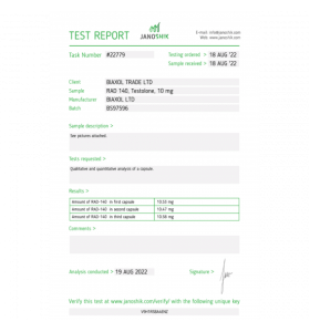 Suplementos TESTOLONE (RAD140) Biaxol Suplementos TESTOLONE (RAD140) Biaxol