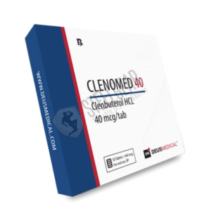 CLENOMED 40 (Clenbuterol HCL) Deus Medical CLENOMED 40 (Clenbuterol HCL) Deus Medical