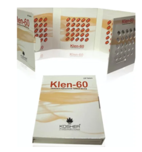 Klen-60 100 Tabs Kosher Pharma INT Klen-60 100 Tabs Kosher Pharma INT