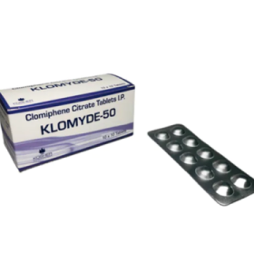 Klomyde-50 100 Tabs Kosher Pharma INT