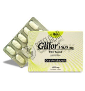 Glifor 1000 mg 100 comprimidos Bilim