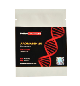 AROMASIN 25 mg 100 comprimidos para produtos farmacêuticos