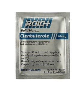 Clenbuterol 20 mcg 30 comprimidos Roid Plus