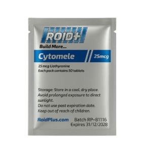 Cytomele (T3) 50 comprimidos 25 mcg Roid Plus Cytomele (T3) 50 comprimidos 25 mcg Roid Plus