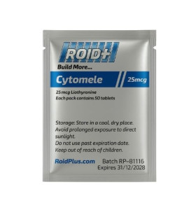 Cytomele (T3) 50 comprimidos 25 mcg Roid Plus Cytomele (T3) 50 comprimidos 25 mcg Roid Plus