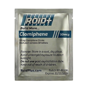 Clomifeno(Clomid) 50 comprimidos 50 mg Roid Plus