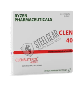 Clenbuterol 40 Ryzen Pharma EUA