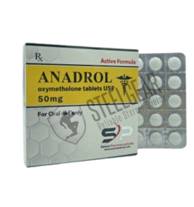 Anadrol 50 mg 50 comprimidos Saxon Pharma EUA