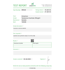 Teste/E 250 mg 10 ml Xeno US