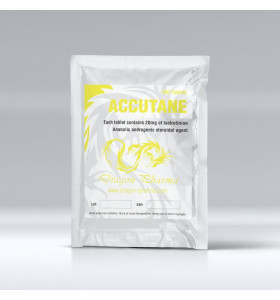 Accutane 100 comprimidos 20 mg Dragon Pharma