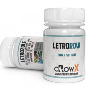 Letrorow 5 Mg 50 Comprimidos Crowx Labs EUA