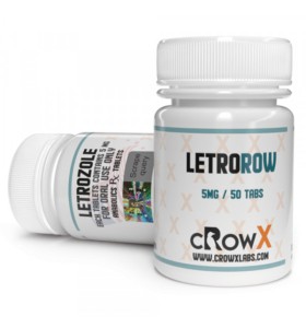 Letrorow 5 Mg 50 Comprimidos Crowx Labs EUA