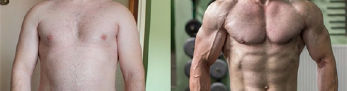É possível ganhar massa muscular durante a queima de gordura?