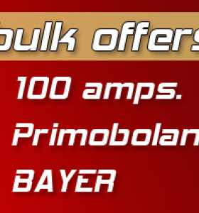 Depósito Primobolan de 100 amperes