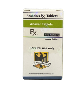 Anavar 25 mg 100 comprimidos Odin Pharma