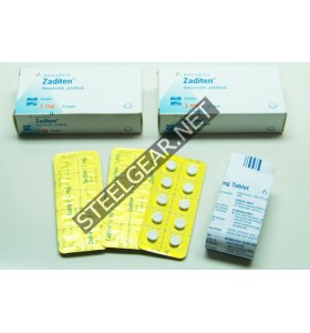 Zaditen (cetotifeno) 30 comprimidos 1 mg Novartis EXP
