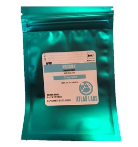Nolvadex 20 mg 50 comprimidos Atlas Labs.
