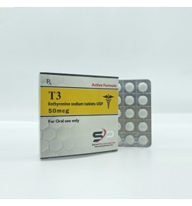 T3 50 mcg 50 comprimidos Saxon Pharma EUA