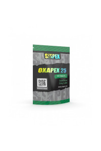 Oxapex 25 mg 100 comprimidos Sixpex EUA