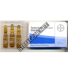 Depósito de Testoviron (Enantato de Testosterona) 1 ml 250 mg Bayer Depósito de Testoviron (Enantato de Testosterona) 1 ml 250 mg Bayer