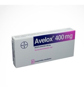 Avelox 400 mg 7 comprimidos Bayer Avelox 400 mg 7 comprimidos Bayer