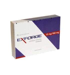 Exforge 10/160 mg 28 comprimidos Novartis