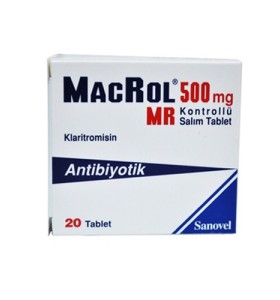 Macrol senhor 500 mg 20 comprimidos Sanovel