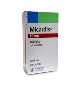 Micardis 80 mg 28 comprimidos Boehringer Ingelheim Micardis 80 mg 28 comprimidos Boehringer Ingelheim