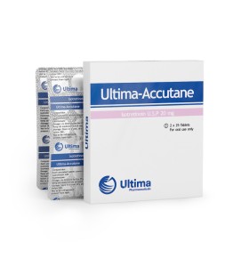 Ultima-Accutane 20 mg 50 comprimidos Ultima Pharma EUA Ultima-Accutane 20 mg 50 comprimidos Ultima Pharma EUA