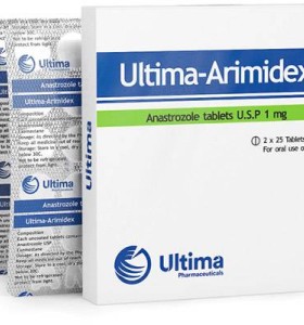 Ultima-Arimidex 1 Mg 50 Comprimidos Ultima Pharma EUA