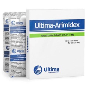 Ultima-Arimidex 1 Mg 50 Comprimidos Ultima Pharma EUA