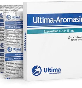 Ultima-Aromasin 25 mg 50 comprimidos Ultima Pharma EUA