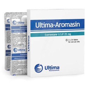 Ultima-Aromasin 25 mg 50 comprimidos Ultima Pharma EUA