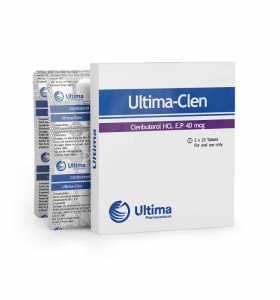 Ultima-Clen 40 mcg 50 comprimidos Ultima Pharma EUA Ultima-Clen 40 mcg 50 comprimidos Ultima Pharma EUA