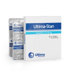 Ultima-Stan 50 mg 50 comprimidos Ultima Pharma EUA Ultima-Stan 50 mg 50 comprimidos Ultima Pharma EUA