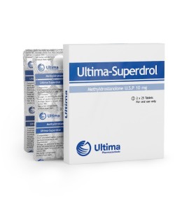 Ultima-Superdrol 10 mg 50 comprimidos Ultima Pharma EUA