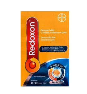 Redoxon Vitamina C-D-Zinco 20 Comprimidos Efervecentes Bayer Redoxon Vitamina C-D-Zinco 20 Comprimidos Efervecentes Bayer