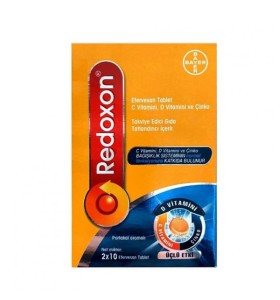 Redoxon Vitamina C-D-Zinco 20 Comprimidos Efervecentes Bayer Redoxon Vitamina C-D-Zinco 20 Comprimidos Efervecentes Bayer