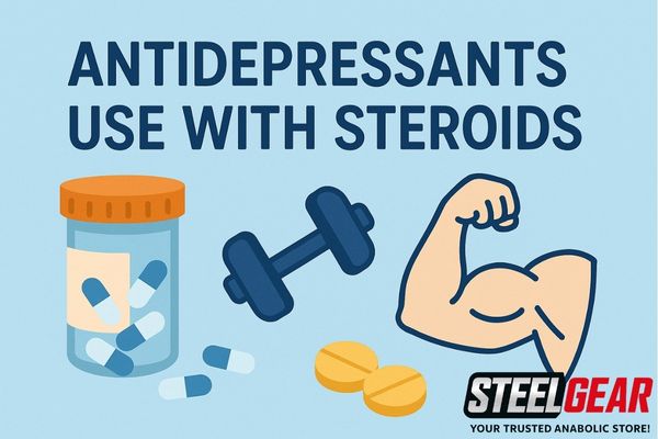 Uso de antidepressivos com esteróides