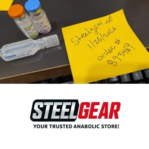 TB-500 w BAC WATER XT Labs EUA