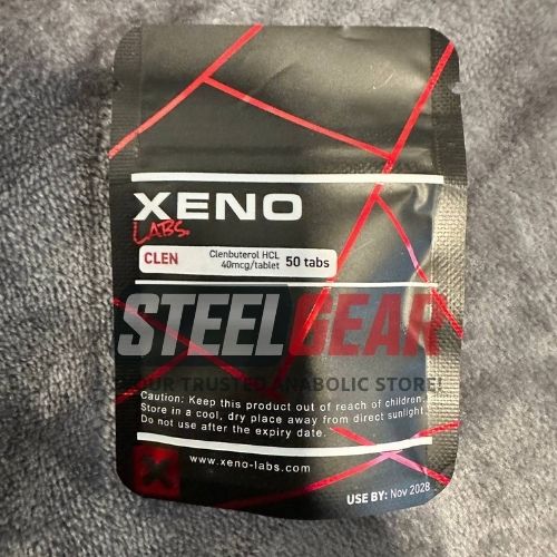 Clenbuterol 40 mcg 100 comprimidos Xeno Labs EUA